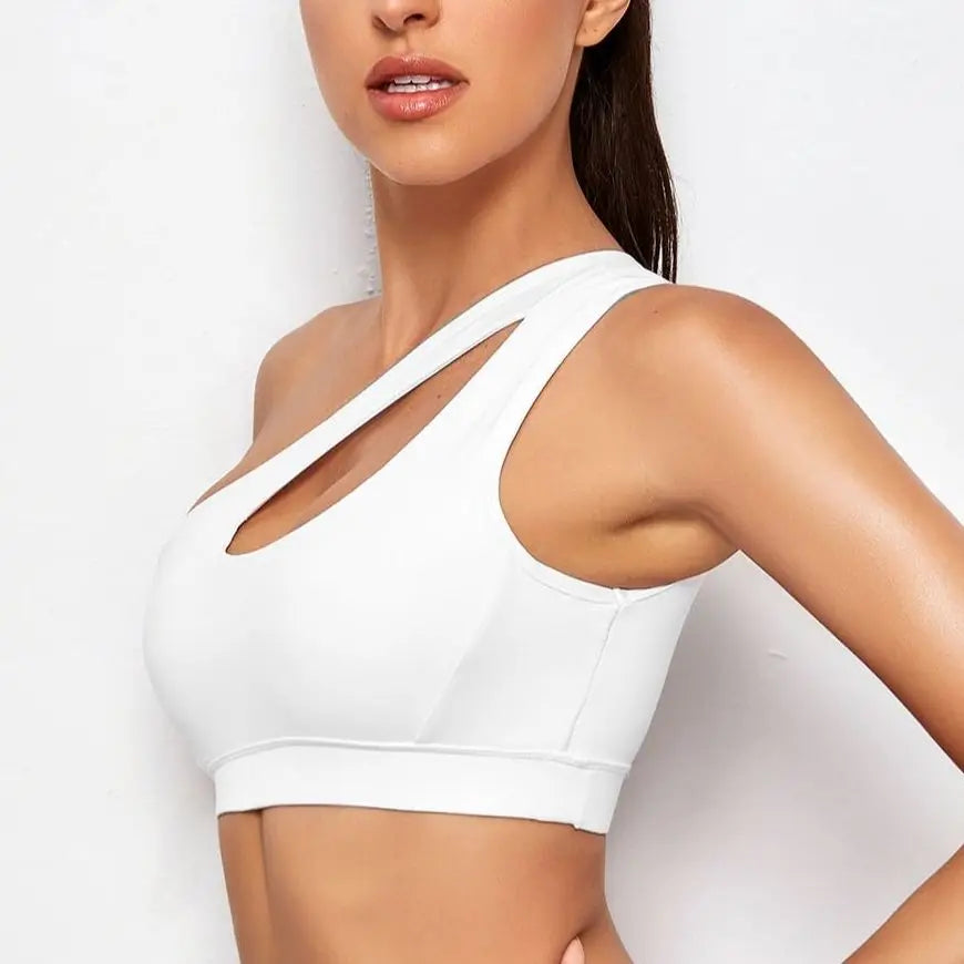 Misty One Shoulder Crop Top