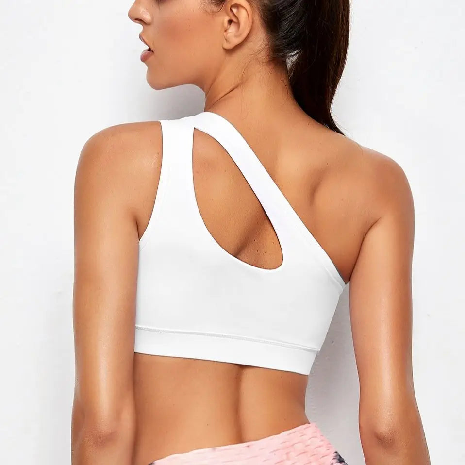 Misty One Shoulder Crop Top