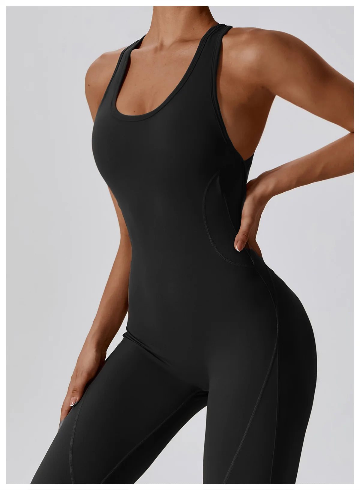 Demi Unitard Playsuit long leggings