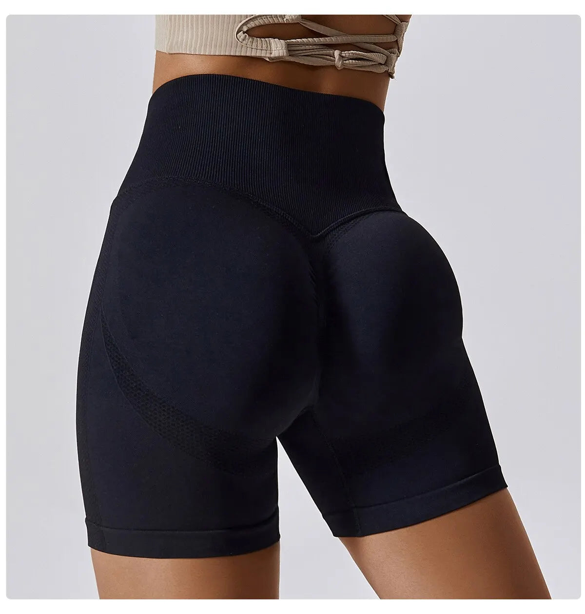 Olivia Scrunch Bike Shorts